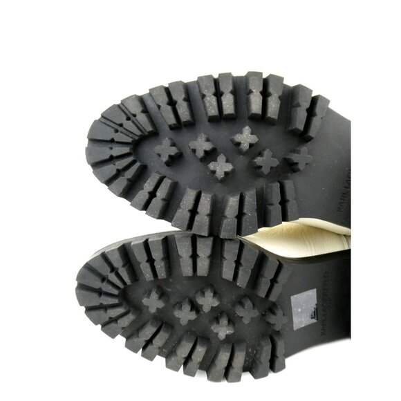 Karl Lagerfeld Paris Pola Lug Sole Booties 7M/37.5B - Picture 10 of 14